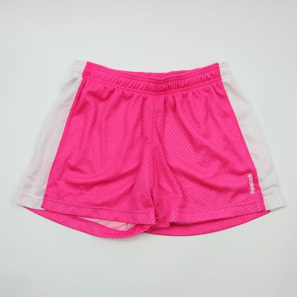 Reebok Womens Pink Running Gym Workout Shorts Sz M